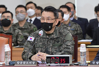[포토] 국방위 출석한 김승겸 합동참모의장