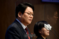 [포토] 최고위원 출사표 던지는 민영삼 사회통합전략연구원장