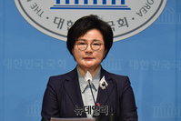 [포토] 최고위원 출마선언 하는 조수진 국민의힘 의원