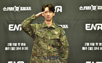 [포토] 배우 이상진, 신병캠프 분대장 맡았습니다