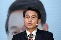 [포토] 발표하는 윤상현 국민의힘 당 대표 후보