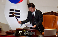 [포토] 이상민 행정안전부 장관 탄핵소추안 가결