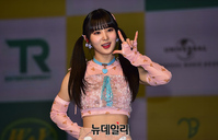 [포토] 트라이비 송선 '화이팅'