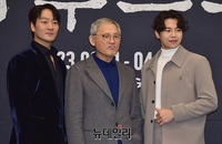 [포토] 유인촌-박해수-박은석 '오케스트라 같은 연기'