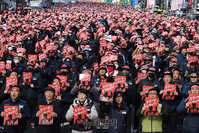 [포토] 건설노조, 서울도심서 대규모 집회