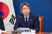 [포토] 발언하는 이인영 민주당 평화안보대책위원장