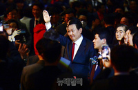 [포토] 국민의힘 전당대회 참석한 윤석열 대통령