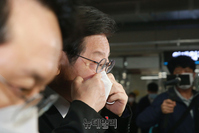 [포토] 장례식장 들어서는 이재명 대표