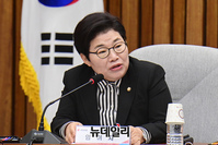 [포토] 민당정 협의회서 발언하는 임이자 국민의힘 의원