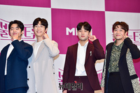 [포토] 박민수-공훈-김중연-민수현 '귀여운 포즈'