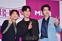 [포토] 민수현-신성-손태진 '최종 우승자 3인'