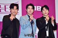 [포토] 신성-손태진-에녹 '많은 사랑 감사합니다'