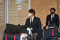 [포토] 입국하는 '세레머니사' 강백호