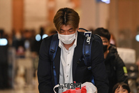 [포토] WBC 1라운드 탈락, 귀국하는 야구대표팀