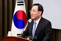 [포토] 발언하는 주호영 국민의힘 원내대표