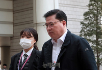 [포토] 공판 출석하는 유동규