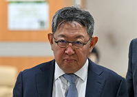 [포토] 서해피격은폐 첫 공판 출석하는 이석수 전 특별감찰관