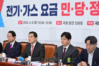 [포토] 민·당·정 간담회서 발언하는 박대출 정책위의장