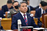 [포토] 국회 국방위 출석한 이종섭 국방부 장관