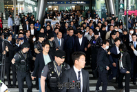 [포토] 귀국한 송영길