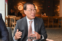 [포토] '국가보안법 폐지' 입장 밝히는 장종한 양지회장 