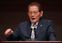 [포토] 이승만과 자유주의, 축사하는 이영일 전 의원