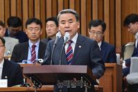 [포토] 업무보고 하는 이종섭 국방부 장관