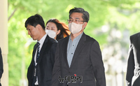 [포토] 법원 출석하는 서욱 전 국방부 장관