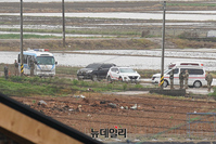 [포토] 평택서 불시착한 미 공군 F-16 전투기