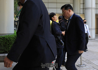 [포토] 공판 출석하는 유동규