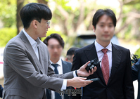 [포토] 현역 국회의원 아들...'사기대출 혐의' 영장심사 출석