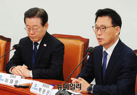 [포토] 최고위 참석한 박광온 더불어민주당 원내대표