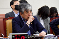 [포토] 국회 출석한 한상혁 방송통신위원회 위원장