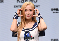 [포토] 드림캐쳐 가현, 귀여운 막내 볼하트