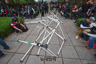 [포토] 철거된 시민분향소