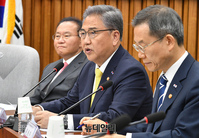 [포토] 모두발언 하는 박진 외교부 장관