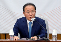 [포토] 발언하는 윤재옥 국민의힘 원내대표