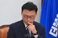 [포토] 생각에 잠긴 박광온 더불어민주당 원내대표