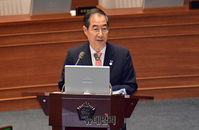 [포토] 교육·사회·문화 분야 대정부질문 참석한 한덕수 국무총리