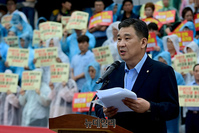 [포토] 자영업자·소상공인 생계 회복 촉구 기자회견