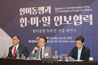[포토] 한미협회(KAA), '한미동맹과 한·미·일 안보협력' 세미나 개최