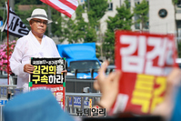 [포토] 尹대통령 규탄 피켓 든 백은종