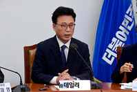 [포토] 최고위 참석한 박광온 더불어민주당 원내대표