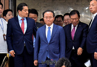 [포토] 충청권 지역민생 예산정책협의회 참석하는 윤재옥 원내대표