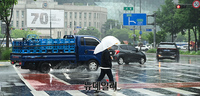 [포토] 본격적인 여름장마 시작