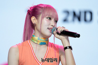 [포토] 최예나, 핑크오리로 변신