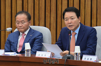 [포토] 발언하는 성일종 국민의힘 우리바다 지키기 검증 TF 위원장 