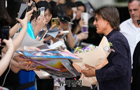 [포토] 한국 찾은 톰크루즈 '친절한 톰아저씨'