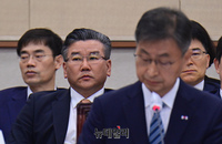 [포토] 국회 출석한 유병호 감사원 사무총장