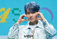 [포토] 파스텔 헤어스타일로 컴백한 틴탑 리키